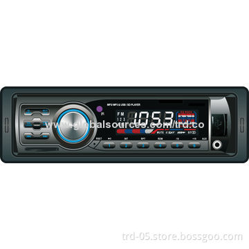 Car Stereo Radio Player Support USB/SD/MMC Card, FM/AM Radio